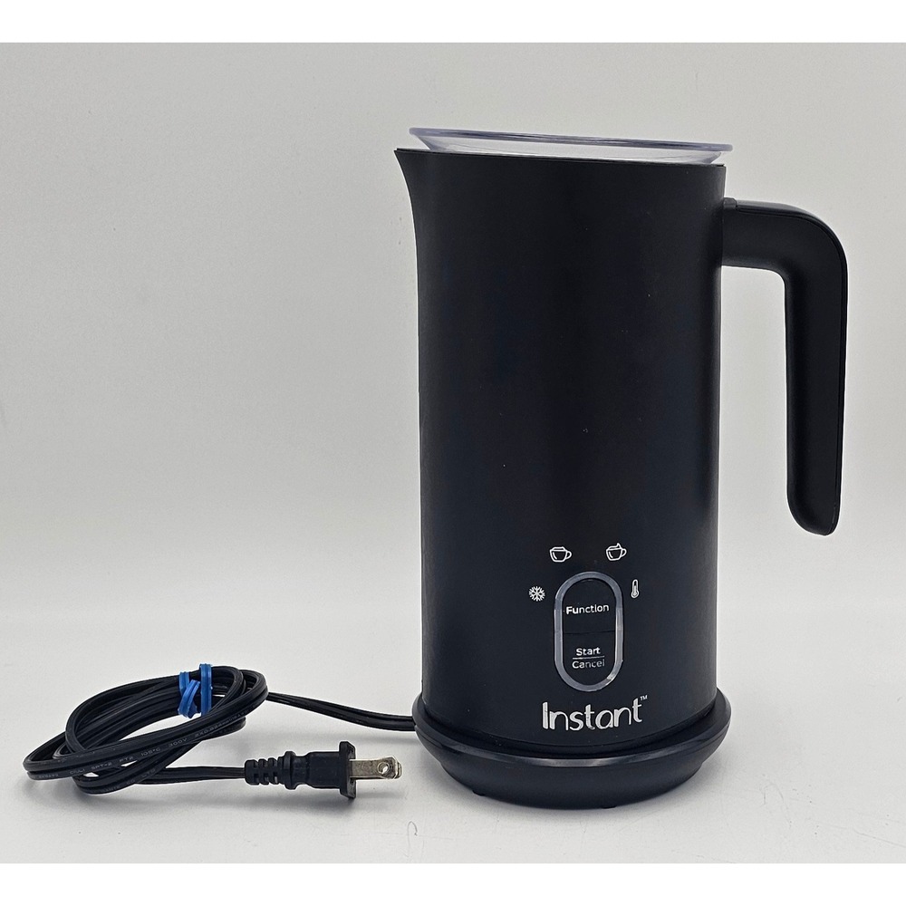 Instant Milk Frother 10 MB 4-in-1 Electric Coffee Foam Maker Black 500W